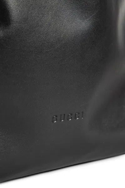 Gucci Beatrix Maxi Horsebit Bag In Black