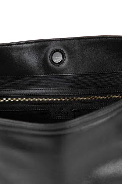 Gucci Beatrix Mediumtote Bag In Black