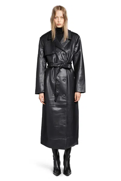 The Garment Brooklyn Trench Coat In Black