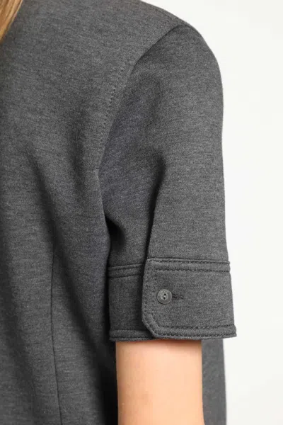 Gucci Wool Cotton Jersey Short Sleeve Shirt In Blue