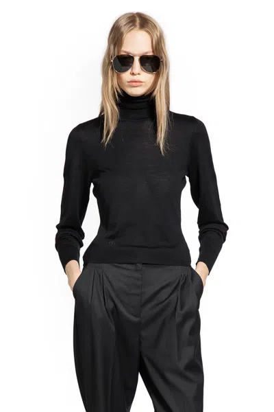 The Garment Bergen Turtleneck Blouse In Black