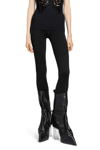 Rick Owens Concordians Leggings In Black