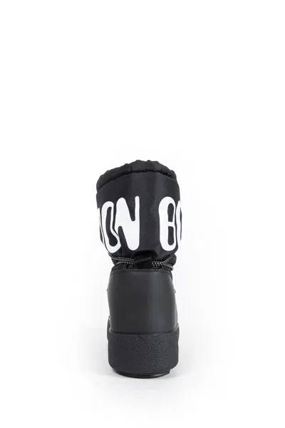 Moon Boot Mb Mrack Polar Ankle Boots In Black Nylon In Black