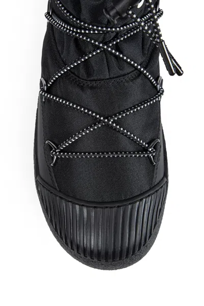Moon Boot Mb Mrack Polar Ankle Boots In Black Nylon In Black