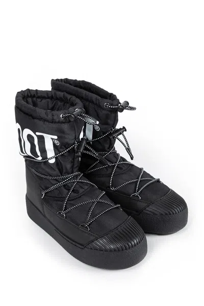 Moon Boot Mb Mrack Polar Ankle Boots In Black Nylon In Black