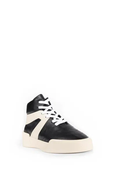 Fear Of God Contemporary Low Top Sneakers With Contrasting Panels In Black