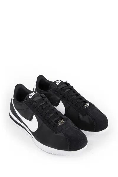 Nike Cortez Nylon Sneakers In Black