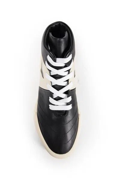 Fear Of God Contemporary Low Top Sneakers With Contrasting Panels In Black