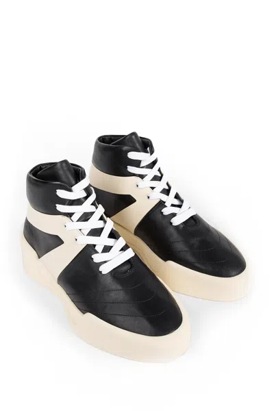 Fear Of God Contemporary Low Top Sneakers With Contrasting Panels In Black