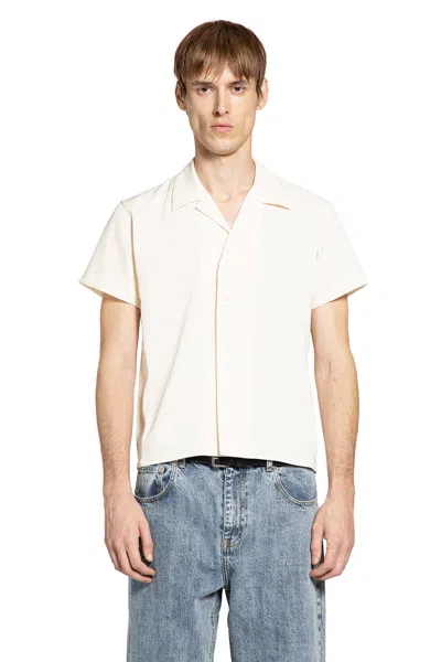 Second / Layer Ss Avenue Shirt In White