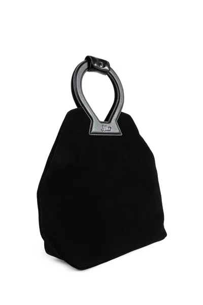 Luar Brooke Round-handle Tote Bag In Black