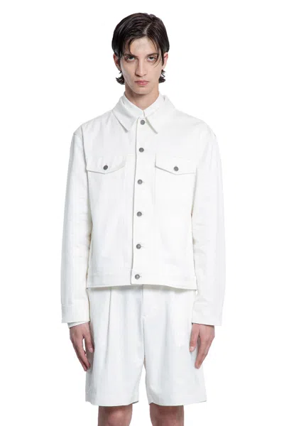 Soulland Declan Denim Jacket In White