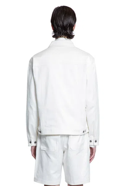 Soulland Declan Denim Jacket In White