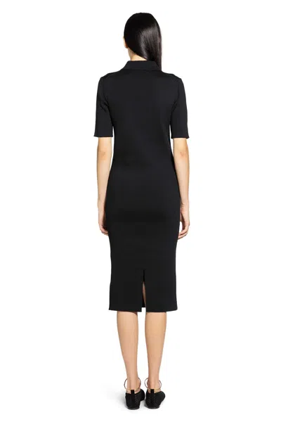 Jil Sander Polo Dress In Black