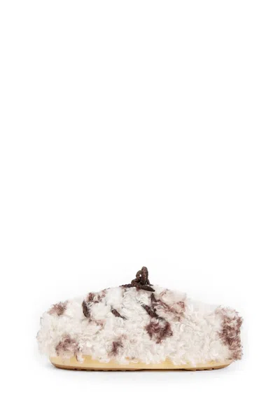 Moon Boot Evx Slip-on-style Faux Shearling Mules In Multi