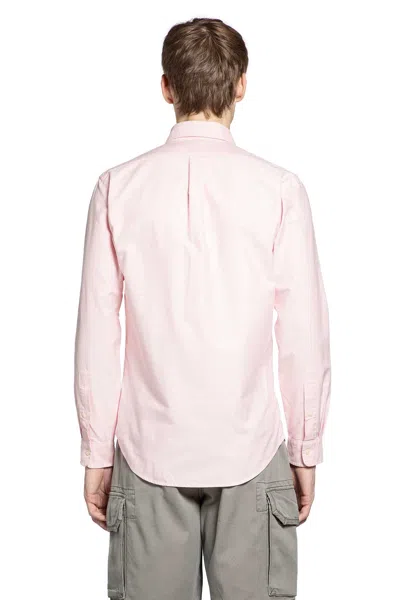 Polo Ralph Lauren Custom Fit Oxford Shirt In Pink