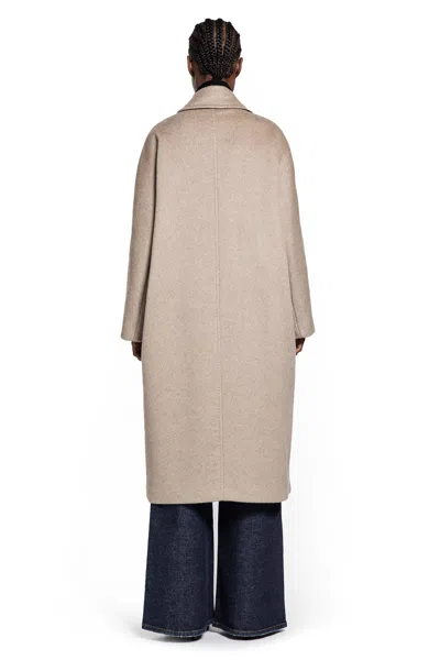 Max Mara Angus Coat In Brown