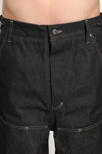 Bryan Jimene`z Straight-leg Jeans In Blue