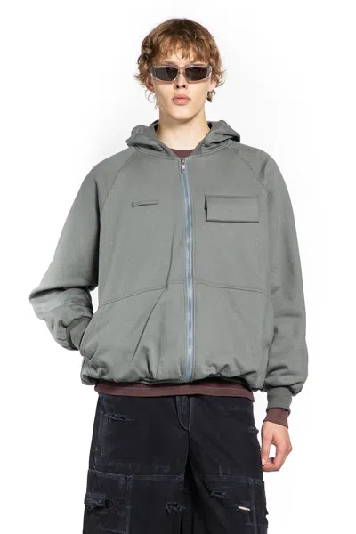 Bryan Jimene`z Mk Hoodie Sweatshirt In Gray