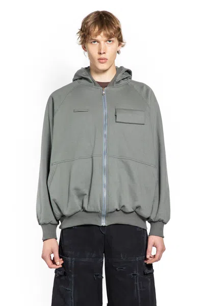 Bryan Jimene`z Mk Hoodie Sweatshirt In Gray