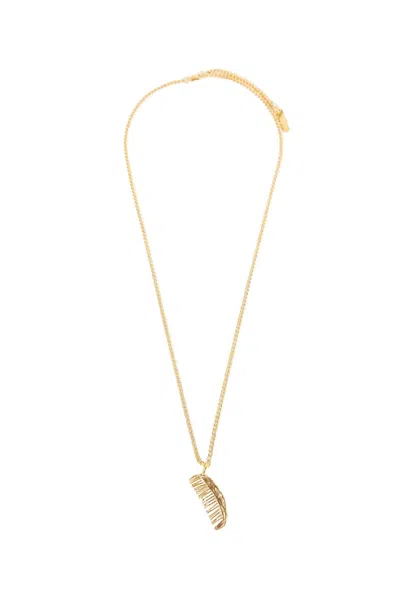 Simuero El Peine Necklace In Gold