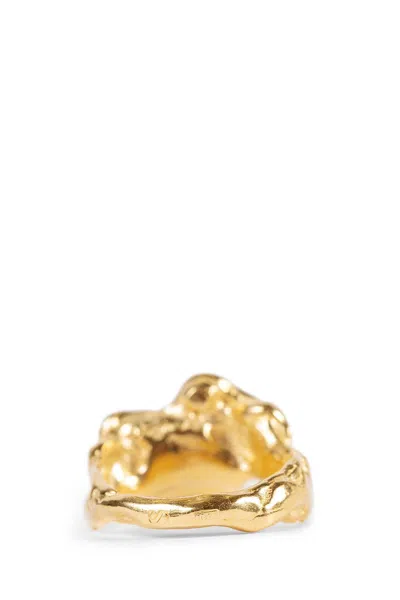 Simuero Ola Blue Ring In Gold