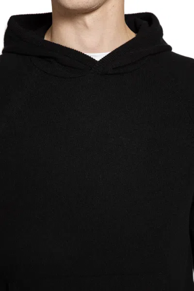 Our Legacy Knitted Hoodie Sweatshirt In Animal Print