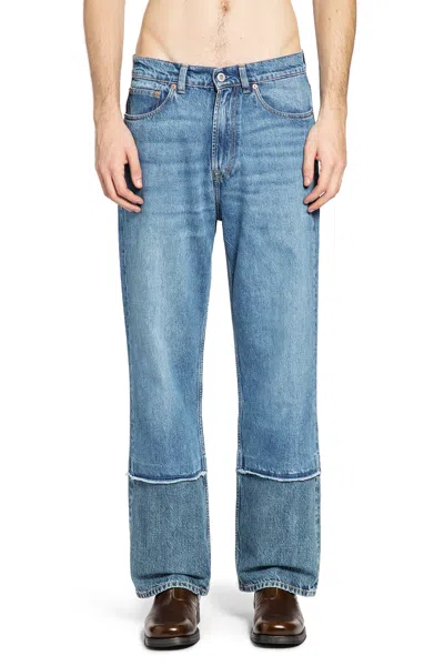 Our Legacy Regular Fit Jeans In Shelly Wash In Blue