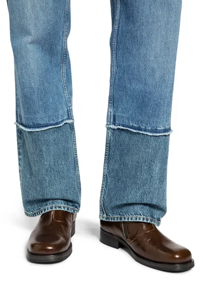 Our Legacy Regular Fit Jeans In Shelly Wash In Blue