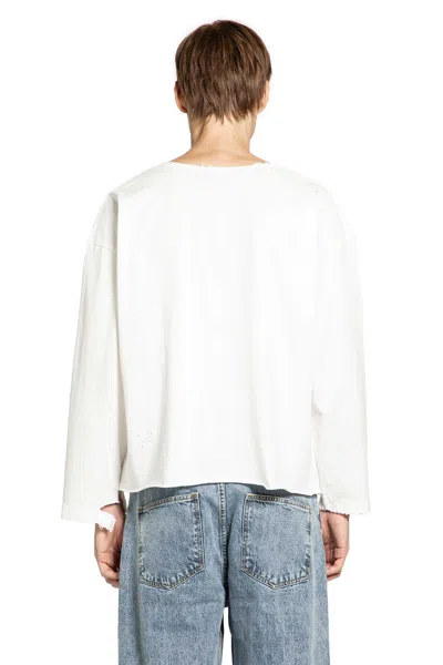 Second / Layer Thrasher Ls Teee In White