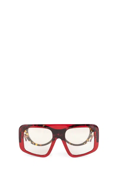 Luar Double Eyewear Sunglasses In Red
