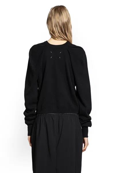 Maison Margiela Wool Sweater In Black