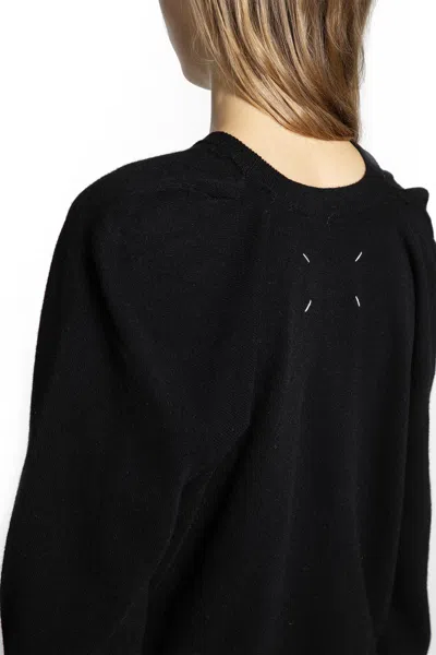 Maison Margiela Wool Sweater In Black