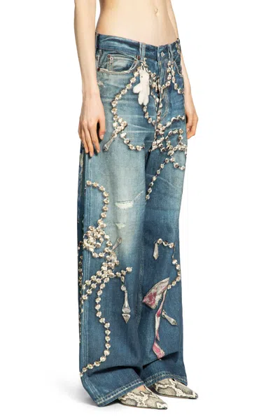 Acne Studios Loose Fit Jeans 1981 In Blue