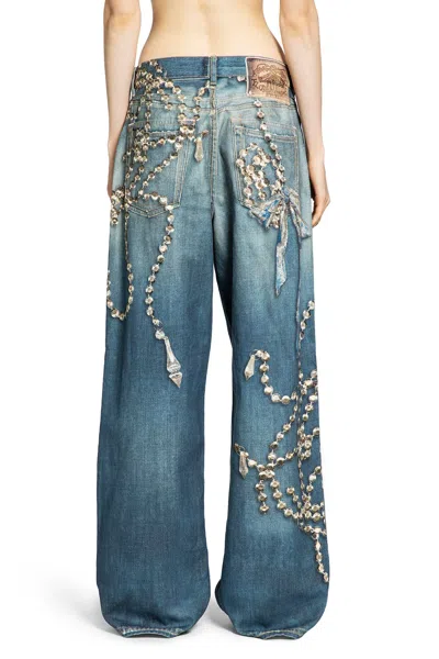 Acne Studios Loose Fit Jeans 1981 In Blue