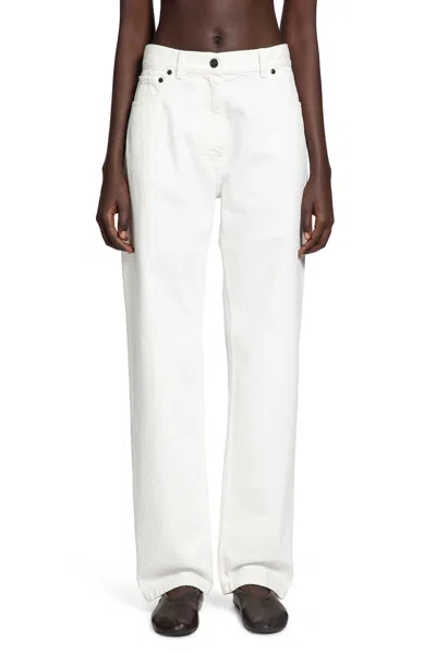 The Row Burty Jeans In White