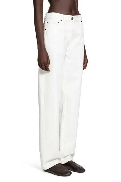 The Row Burty Jeans In White