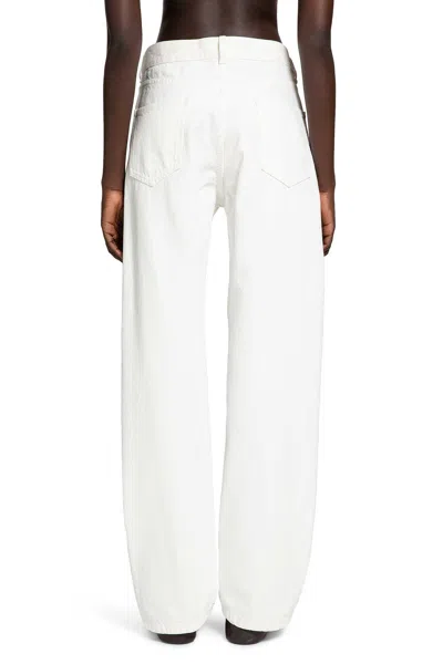 The Row Burty Jeans In White