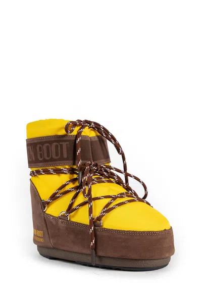 Moon Boot X Guest In Residence Icon Low Nylon In Brown