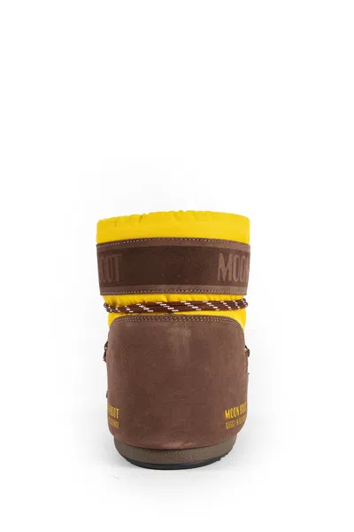 Moon Boot X Guest In Residence Icon Low Nylon In Brown