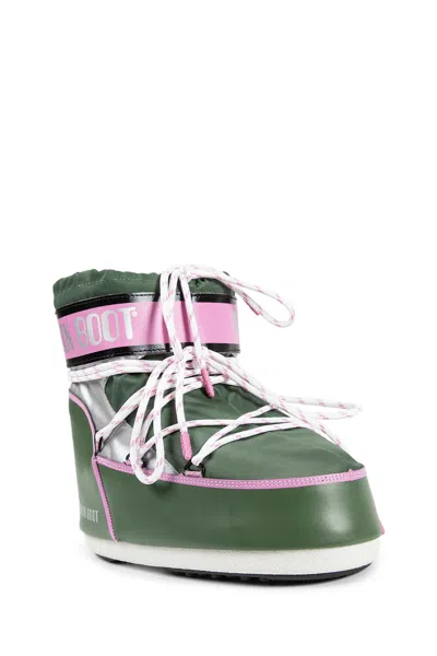 Moon Boot Icon Low Space Racing Boots In Multi