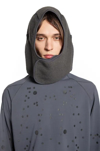 Goldwin 0 Wool Fleece Hood In Gray