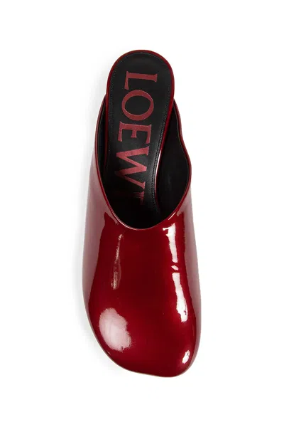 Loewe Toy 45 Mules In Red