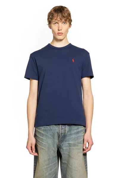 Polo Ralph Lauren Classic Fit T-shirt In Solid Jersey In Multi