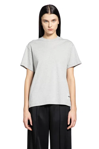 Jil Sander 3 Pack Short-sleeved T-shirt Set In Black