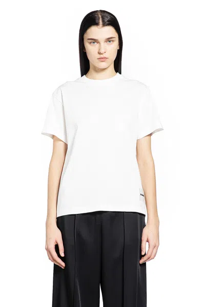Jil Sander 3 Pack Short-sleeved T-shirt Set In Black