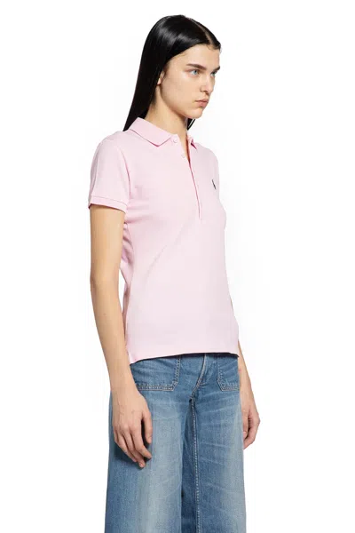 Polo Ralph Lauren Slim Fit Stretch Polo Shirt In Pink