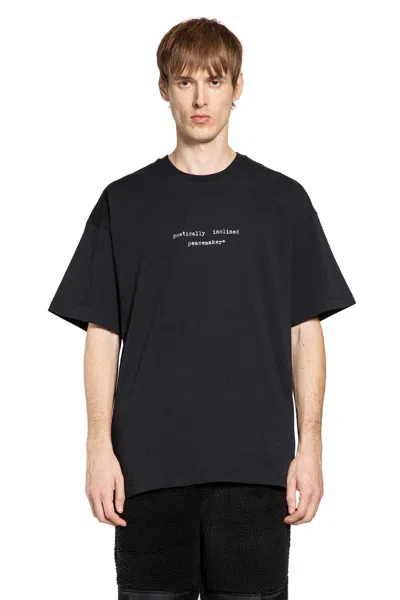 Oamc Peacemaker Loose Fit Tshirt Flowerred Print In Multi