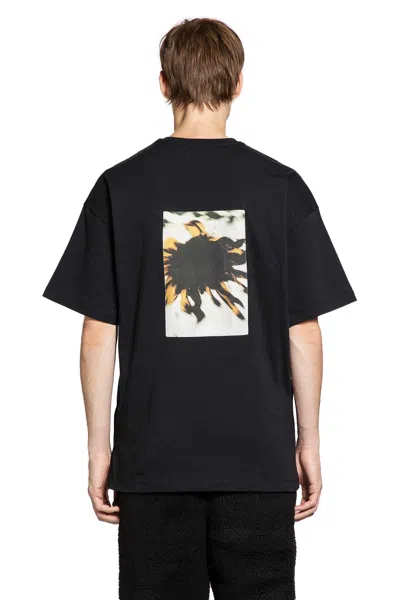 Oamc Peacemaker Loose Fit Tshirt Flowerred Print In Multi