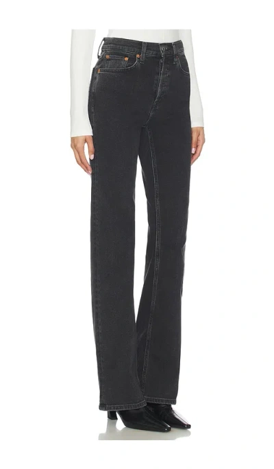 Re/done Bootcut In Black